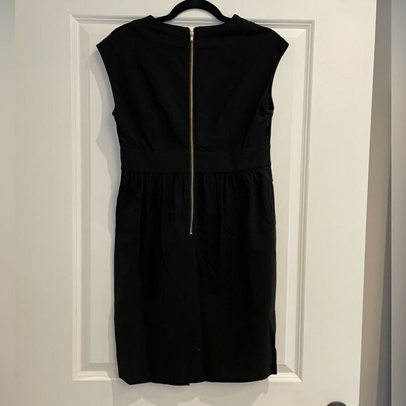 EUC SHOSHANNA V-neck Black Mini Dress Sz 8 - Picture 2 of 4